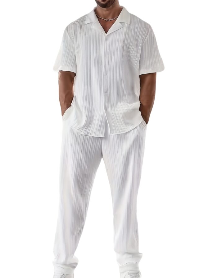 Minimalist Pant Suits Casual Tracksuits - Image 4
