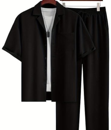 Chic Premium Men's 2 Piece Shirt with Fit Pants