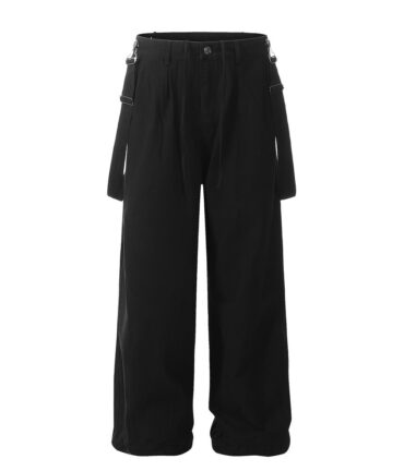 Design Ribbon Strap Casual Pants