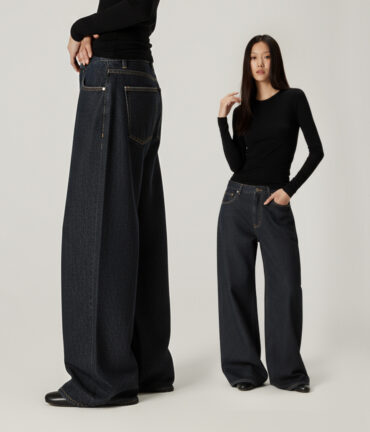 American Classic Wide Leg Casual Trousers