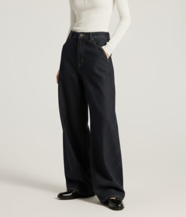American Classic Wide Leg Casual Trousers