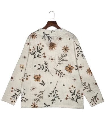 Cozy Ribbed Versatile Top Attire