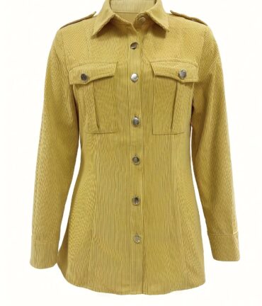 Elegant Corduroy Jacket Chic