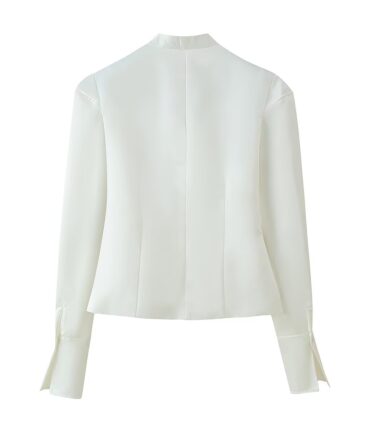 Temperamental All Match Wide Shoulder Sleeve Blazer