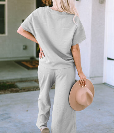 T Shirt and Drawstring Pants Set