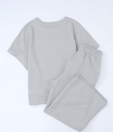 T Shirt and Drawstring Pants Set