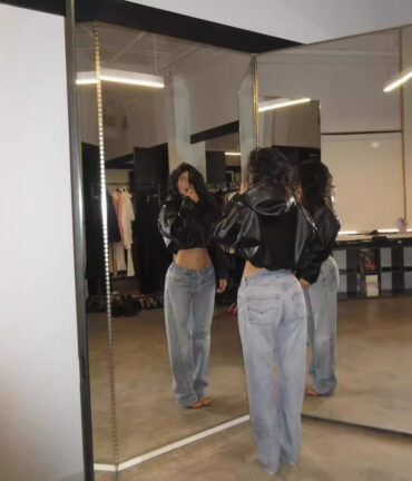 Short Leather Jacket