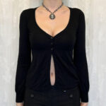Sexy Advanced Long Sleeved Sweater Woolen Women Clothing