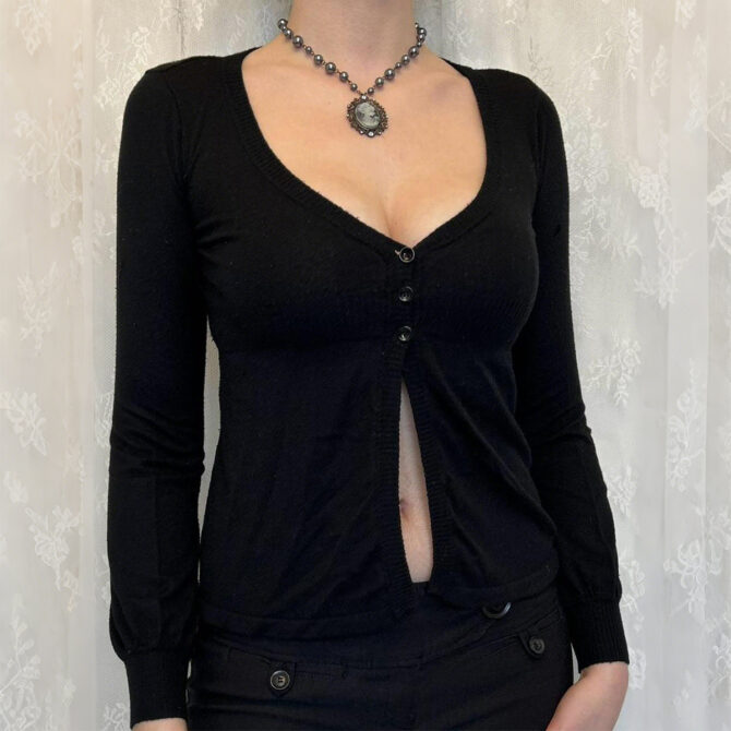 Long Sleeved Sweater Woolen - Image 2