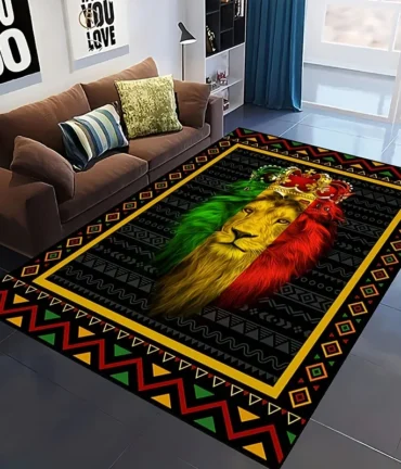 lion king print area rugs modern african animal floor mat bathroom kitchen carpet living rooms bedrooms home office decoration