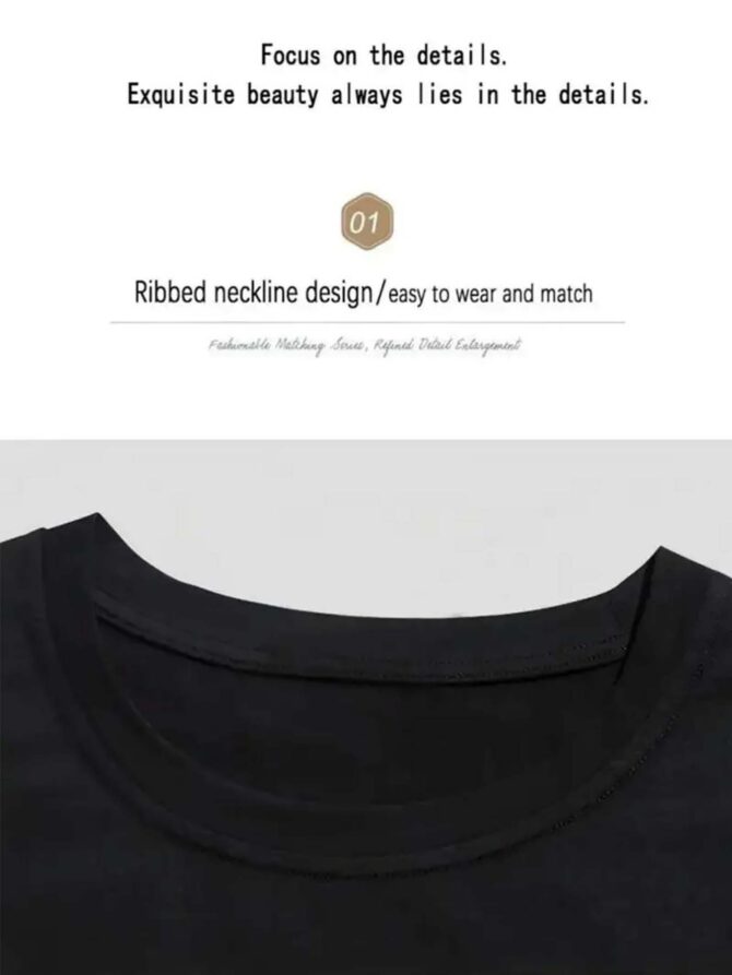 Women's T Shirt Soft Breathable Everyday Tee - Image 4