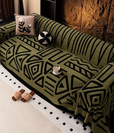 Bohemian Style Sofa Protector Vintage