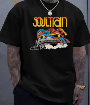 Vibrant Steam Locomotive T Shirt