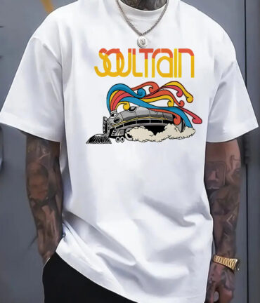 Vibrant Steam Locomotive T Shirt