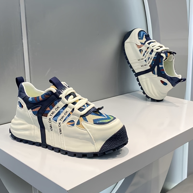 Trendy Dad Shoes Breathable Chunky Men's Dad Shoes