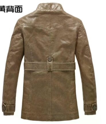 Motorcycle Jacket PU Leather Jacket Thickened
