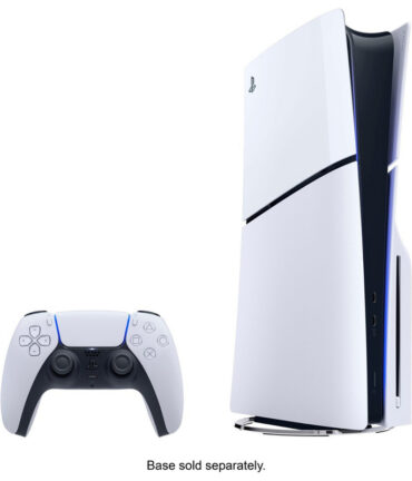 Sony PlayStation 5 Slim Disc Bundle with Spider-Man: Miles Morales, EPOS Headset, Charging Dock and MightySkins Code