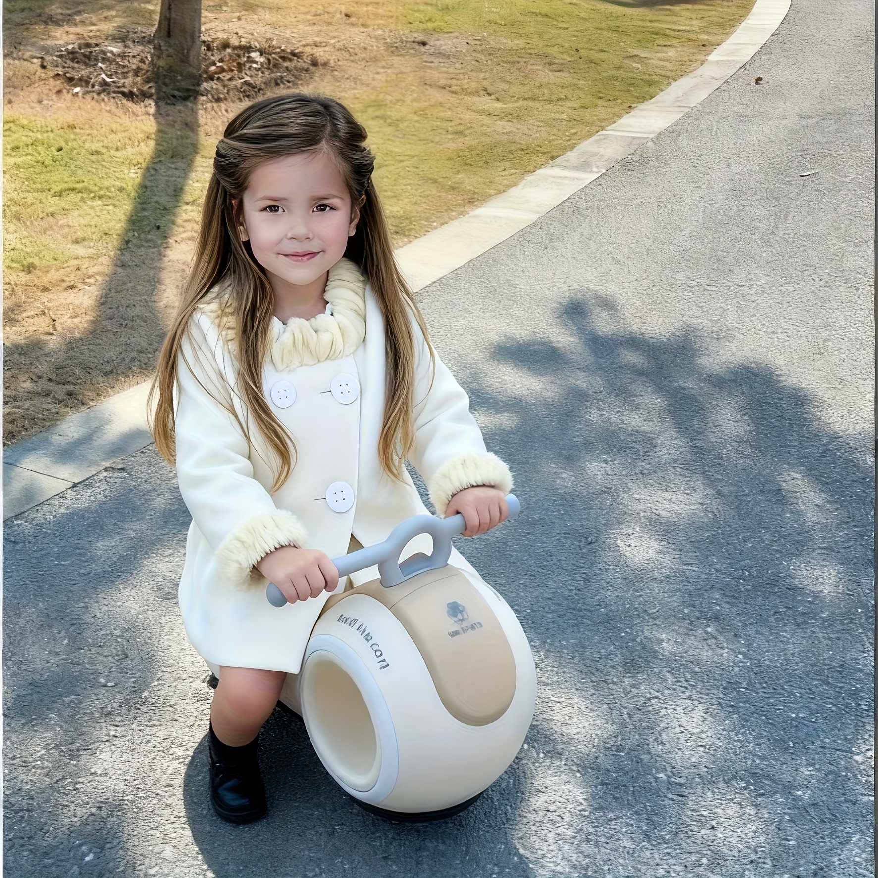 baby walker & toddler balance bike with 4 wheel stability, 220lb anti tip, music & lights indoor/outdoor ride on toy for 12 24 month boys & girls, parent child interactive learning bike, ideal first birthday gift (pink/green/blue/yellow)